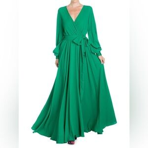 Meghan LA Green Maxi Dress (M)